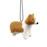 Corgi Balsa Wood Ornament, Fair Trade Handmade from Nicaragua