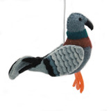 Felt Pigeon Ornament, Handmade and Fair Trade from Kyrgyzstan