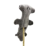 Felt Hammerhead Shark Finger Puppet / Ornament, Handmade Fair Trade from Nepal