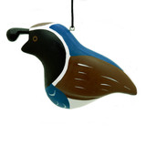 Quail Balsa Wood Ornament, Fair Trade Handmade from Nicaragua