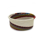 Zulu Telephone Wire Basket 2 - Tuna Can Size, Handmade Fair Trade from South Africa