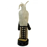 Pucuna Round Face Small Doll Sculpture - Handmade by the Ticuna People of Colombia