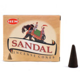 India and Asia Sandal Incense Cones by HEM