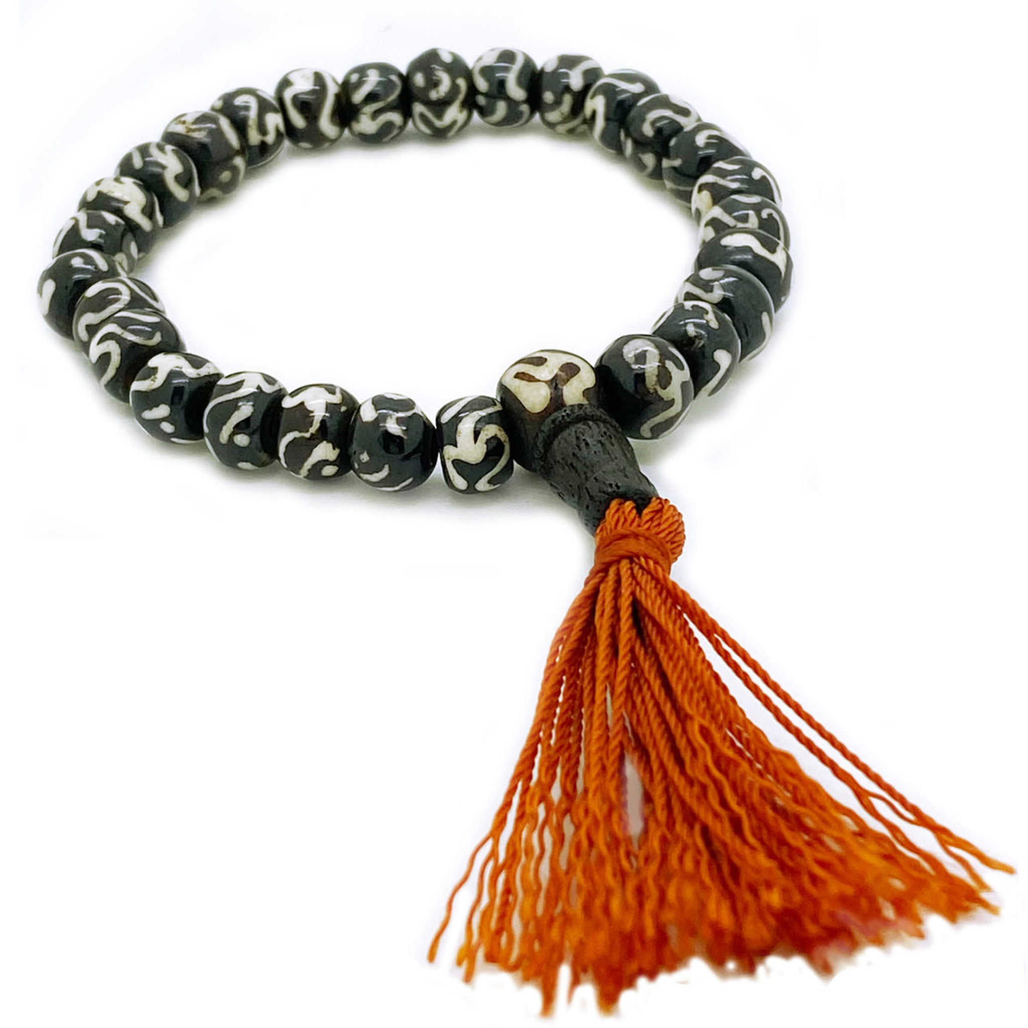 African Bone Beads Bracelet | Handmade Beads | Ebru Jewelry