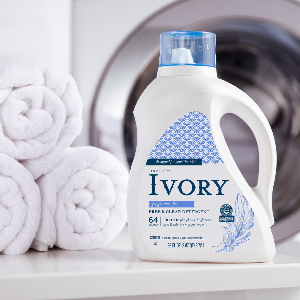 Ivory Free & Clear Laundry Detergent Ivory
