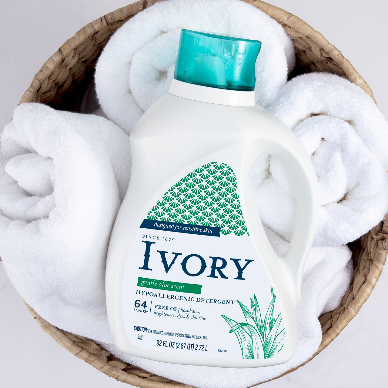 Ivory Gentle Free & Clear laundry detergent