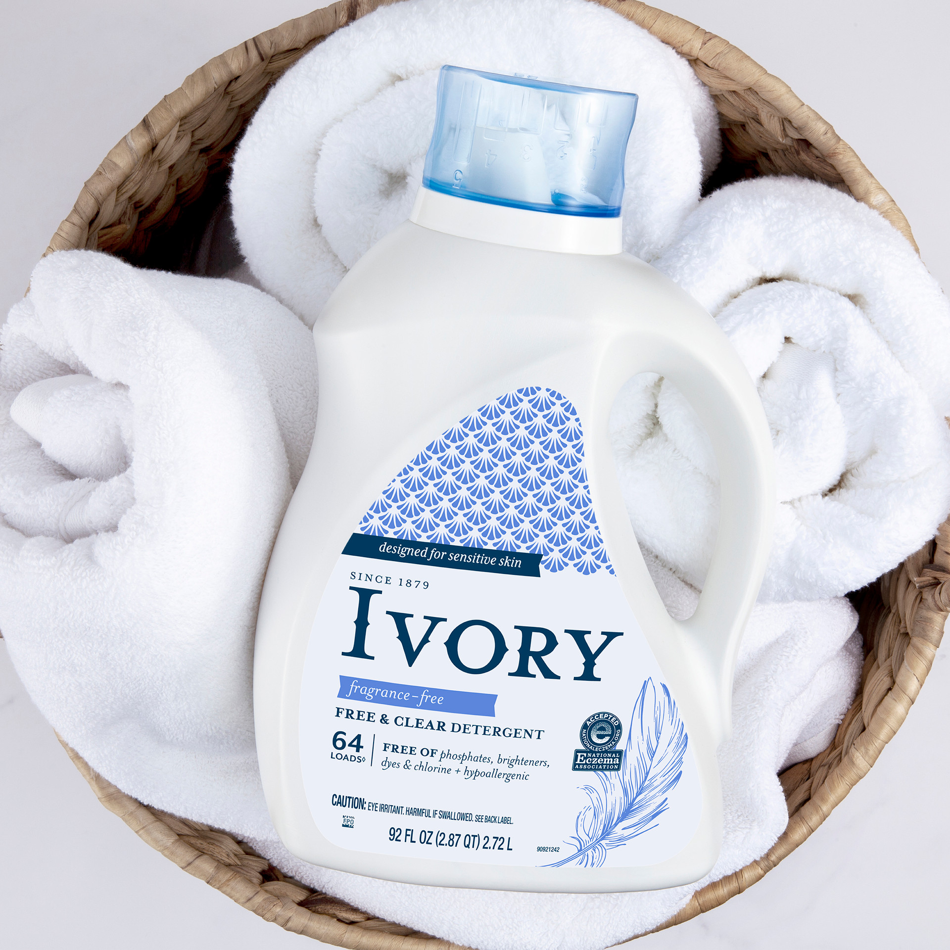 Ivory Free & Clear Laundry Detergent Ivory