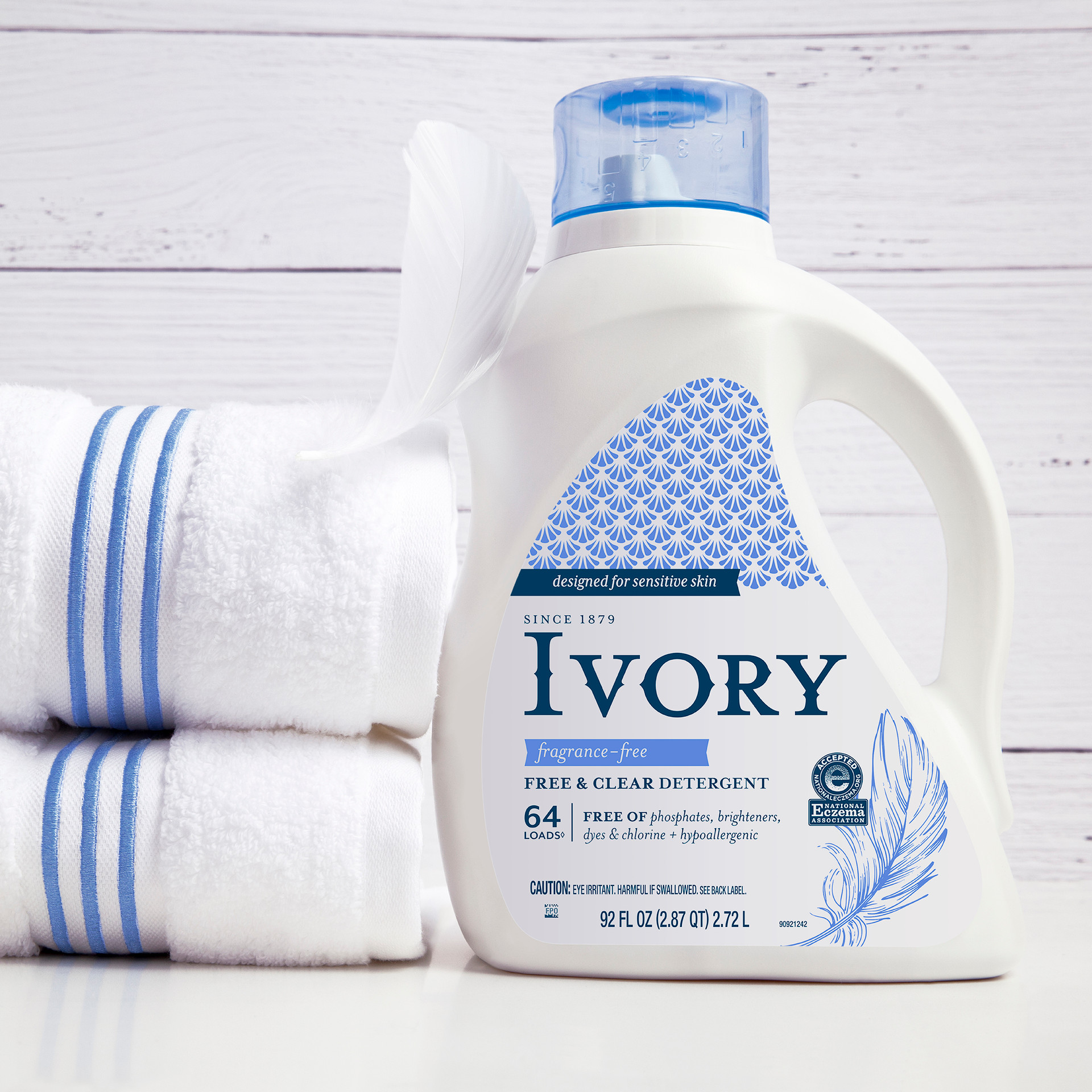 Ivory Gentle Free & Clear laundry detergent