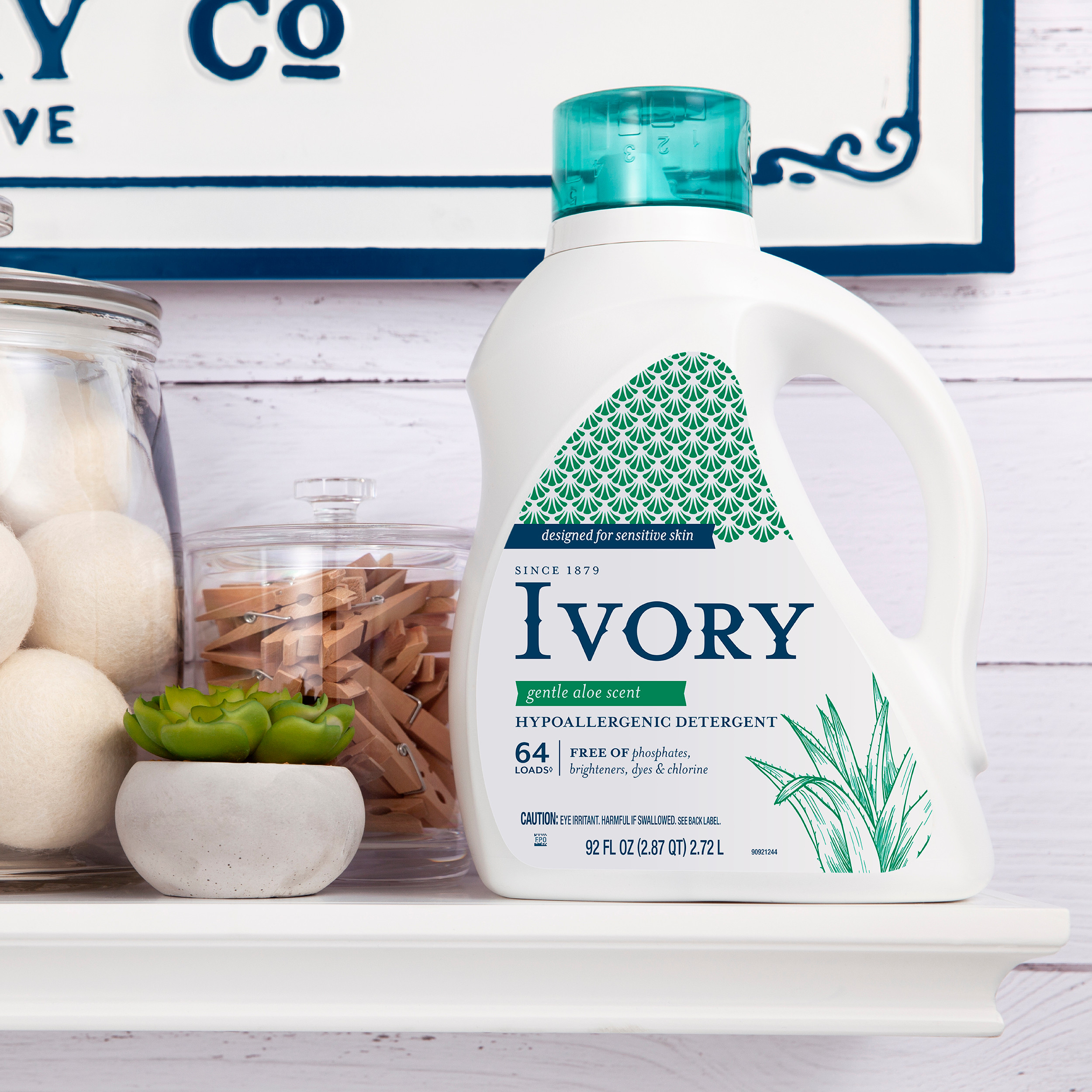 Ivory Gentle Aloe Laundry Detergent