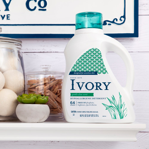 Ivory Gentle Aloe Laundry Detergent