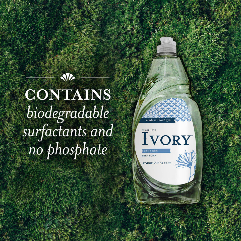 Ivory Ultra Concentrated Dish Liquid Soap, Classic Scent