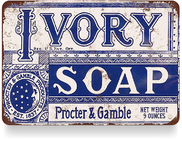 Original Ivory soap packaging