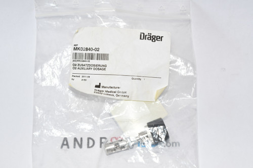 Original O2 AUXILIARY DOSAGE Drager MK02840