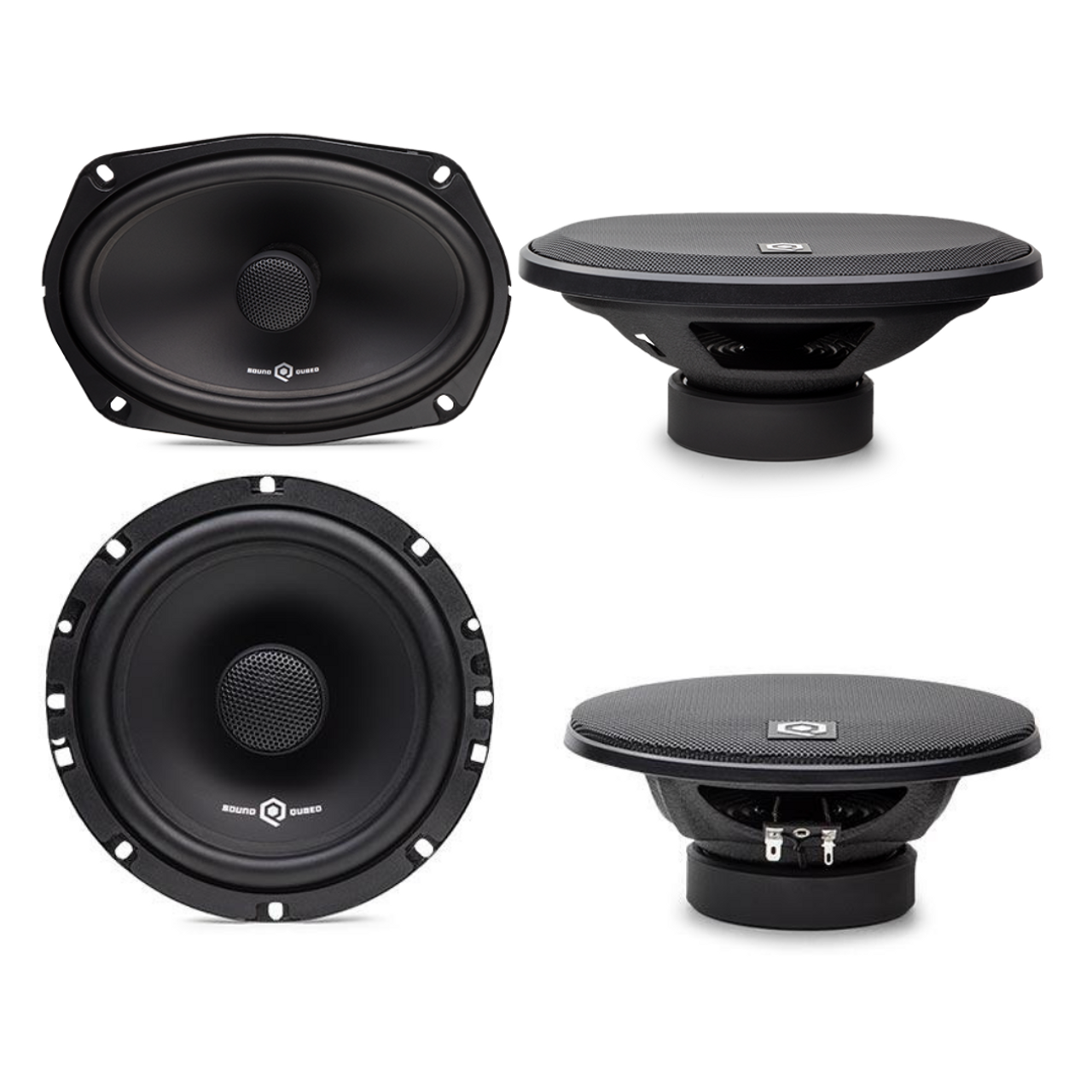 Melodrama Tijdig Kaal Bundle Pack - 6.5" and 6x9" Coaxial Speaker Set