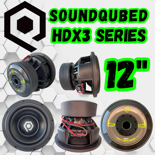 12" HDX3 Series Subwoofers