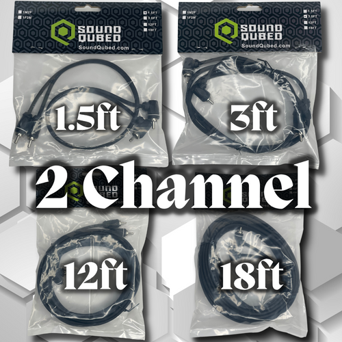 Twisted OFC 2-Channel RCA 1.5-18ft