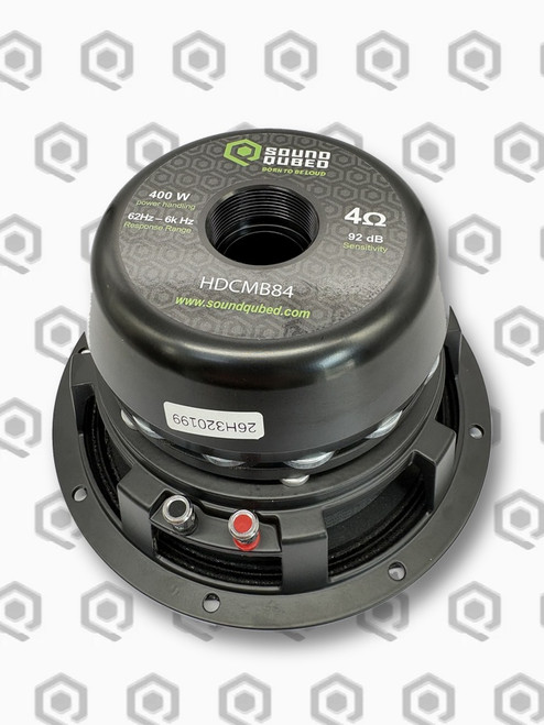 HDC 8" Midbass Speaker 4 ohm Voicecoil 400w RMS / 800w Max