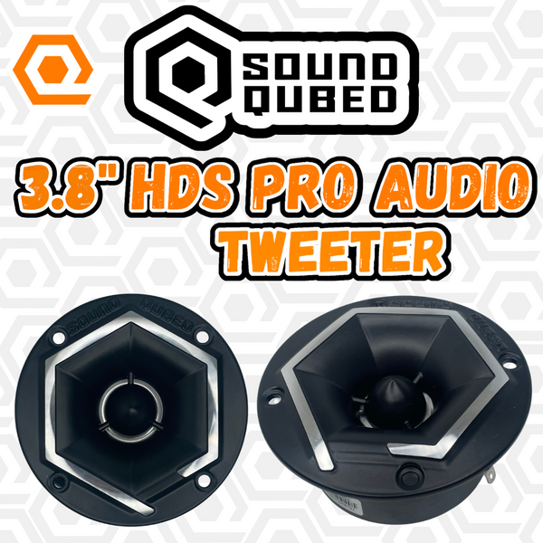 3.8" HDS-PAT1 Q-Shaped Pro Audio Tweeter