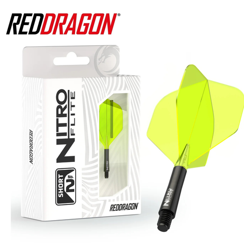 Red Dragon Nitro Flights No2 Yellow / Black