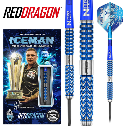 Red Dragon Gerwyn Price Glacier Darts