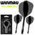 Winmau Fusion #6 Integrated Flight & Shaft – Black