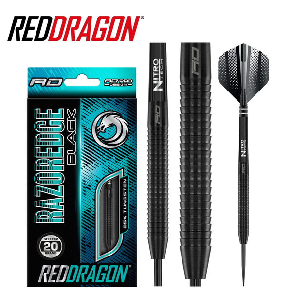 Red Dragon Razor Edge Black Darts