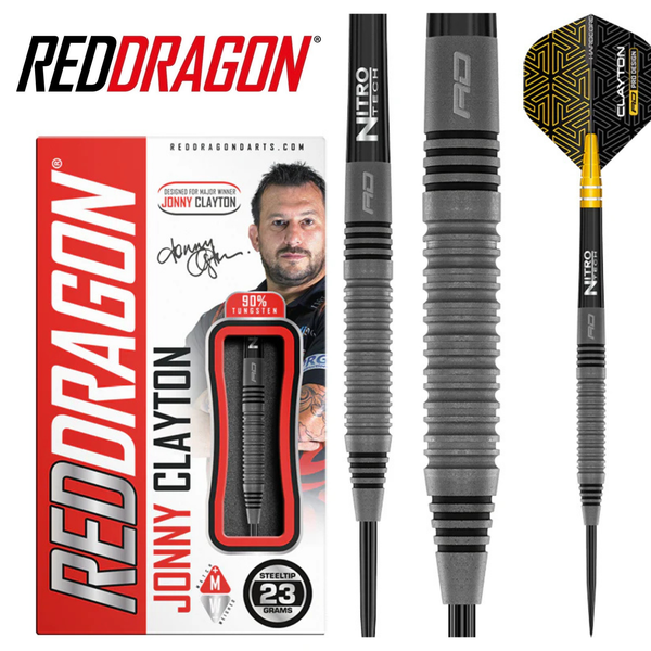 Red Dragon Jonny Clayton Oxide Edition Darts