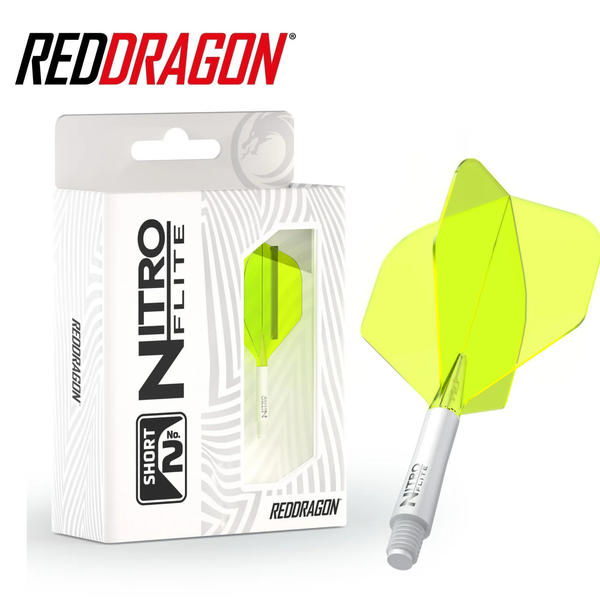Red Dragon Nitro Flights No2 Yellow / White