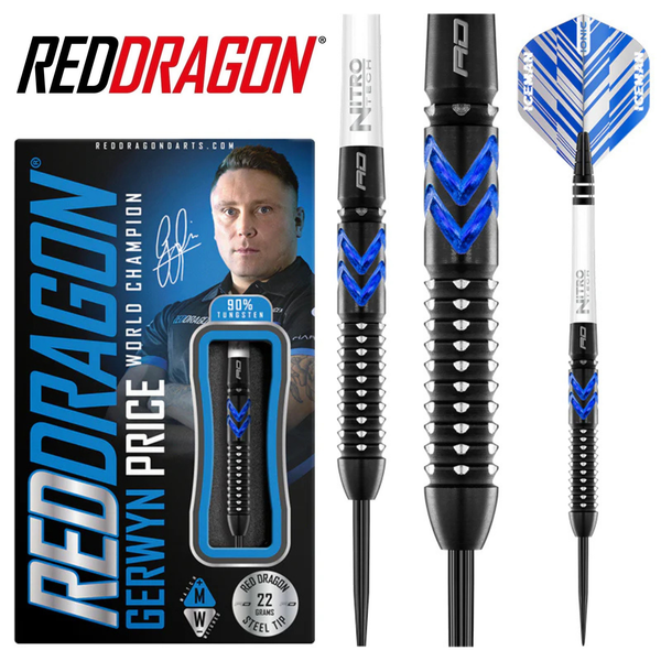 Red Dragon Gerwyn Price Blue Ice SE Darts