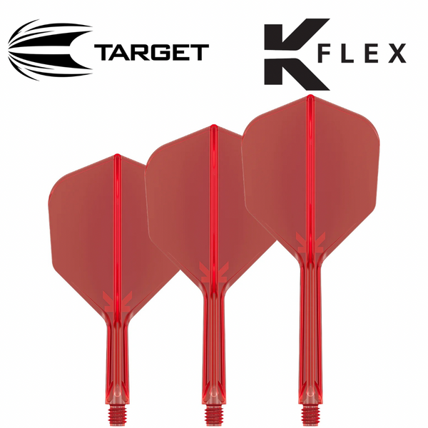 Target Darts K-Flex Flight No6 - Red