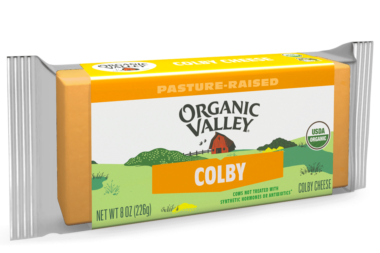 Organic Valley Colby Cheese 8 oz Desert Spoon Food Hub
