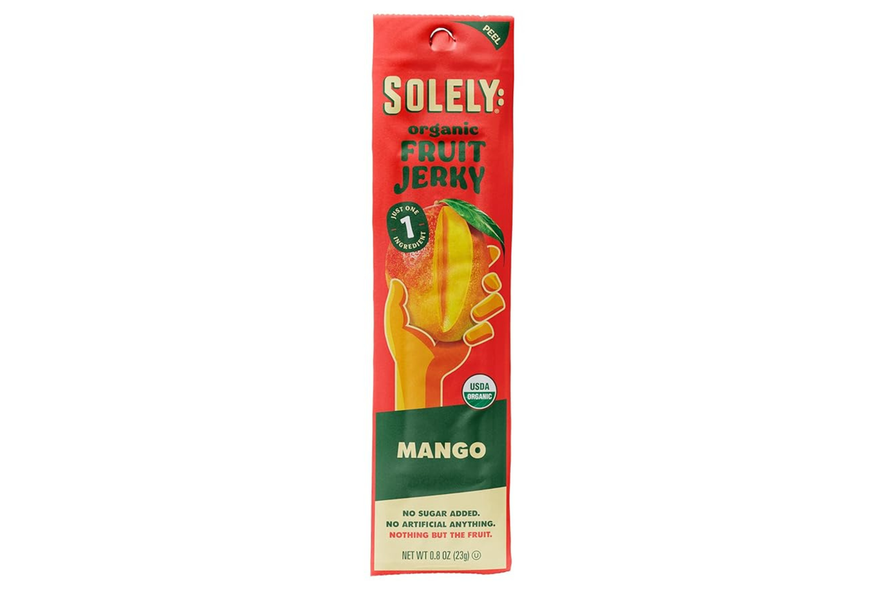 Solgey Solely Mango Fruit Jerky - .8 oz - Desert Spoon Food Hub