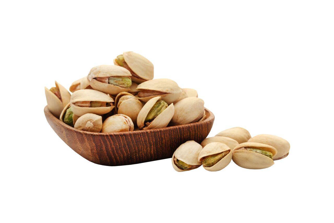 Braga Organic Farms Roasted & Salted Pistachios - 8 oz - Desert Spoon ...