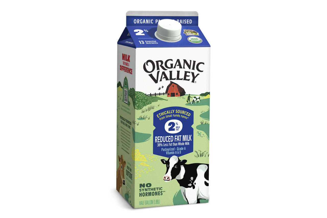 Organic Valley 2% Milk - Half Gallon - Desert Spoon Food Hub