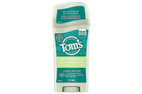 Tom's Deodorant, Long Lasting Stick, Lemongrass - 2.25 oz