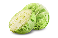 Organic Green Cabbage - each