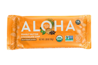Aloha Peanut Butter Chocolate Chip Plant Based Protein Bar - 1.98 oz