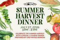 The Culinary Spoon - Summer Harvest Dinner with Chef Mateo Herrera