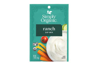 Simply Organic Ranch Dressing Mix - 1.5 oz