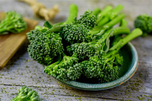 Organic Baby Broccoli - bunch