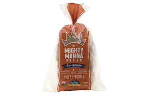 Manna Organics Sprouted Carrot Raisin Bread - 14 oz