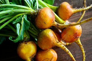 Local Gold Beets - bunch
