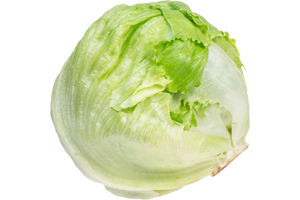 Organic Iceberg Lettuce - each