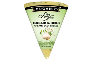Sierra Nevada Organic Garlic & Herb Cheese Wedge - 6 oz