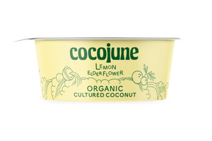 Cocojune Lemon Elderflower Organic Cultured Coconut Yogurt - 4 oz