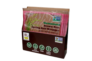 Star Anise Foods Vietnamese Brown Rice Spring Roll Wrappers - 8 oz