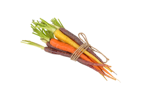 Local Rainbow Carrots - bunch