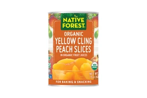 Native Forest Organic Yellow Peach Slices - 15 oz