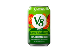 V8 100% Low Sodium Vegetable Juice Original - 11.5 fl oz