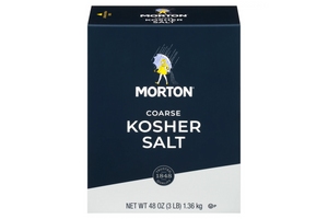 Morton Coarse Kosher Salt - 48 oz